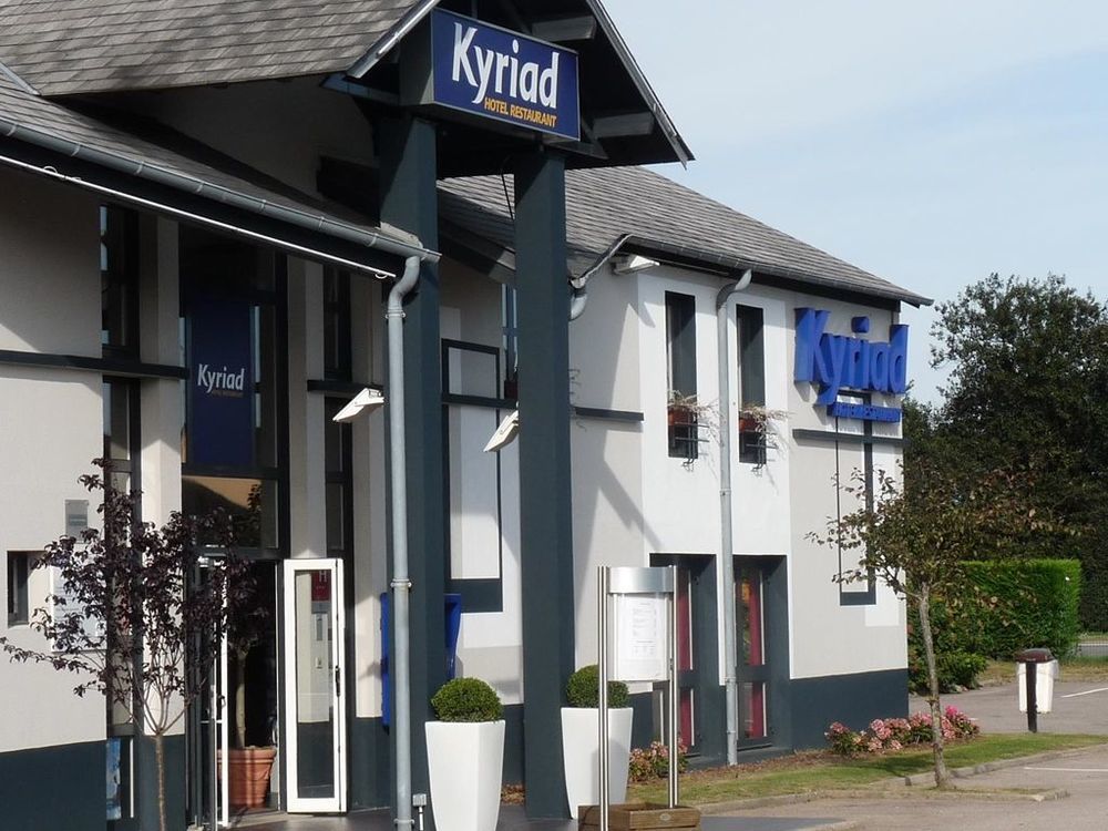 Hotel Kyriad Dieppe Сент-Обен-Сюр-Си Экстерьер фото