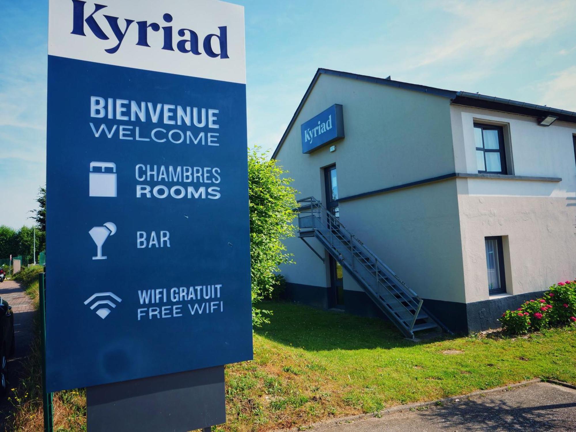 Hotel Kyriad Dieppe Сент-Обен-Сюр-Си Экстерьер фото